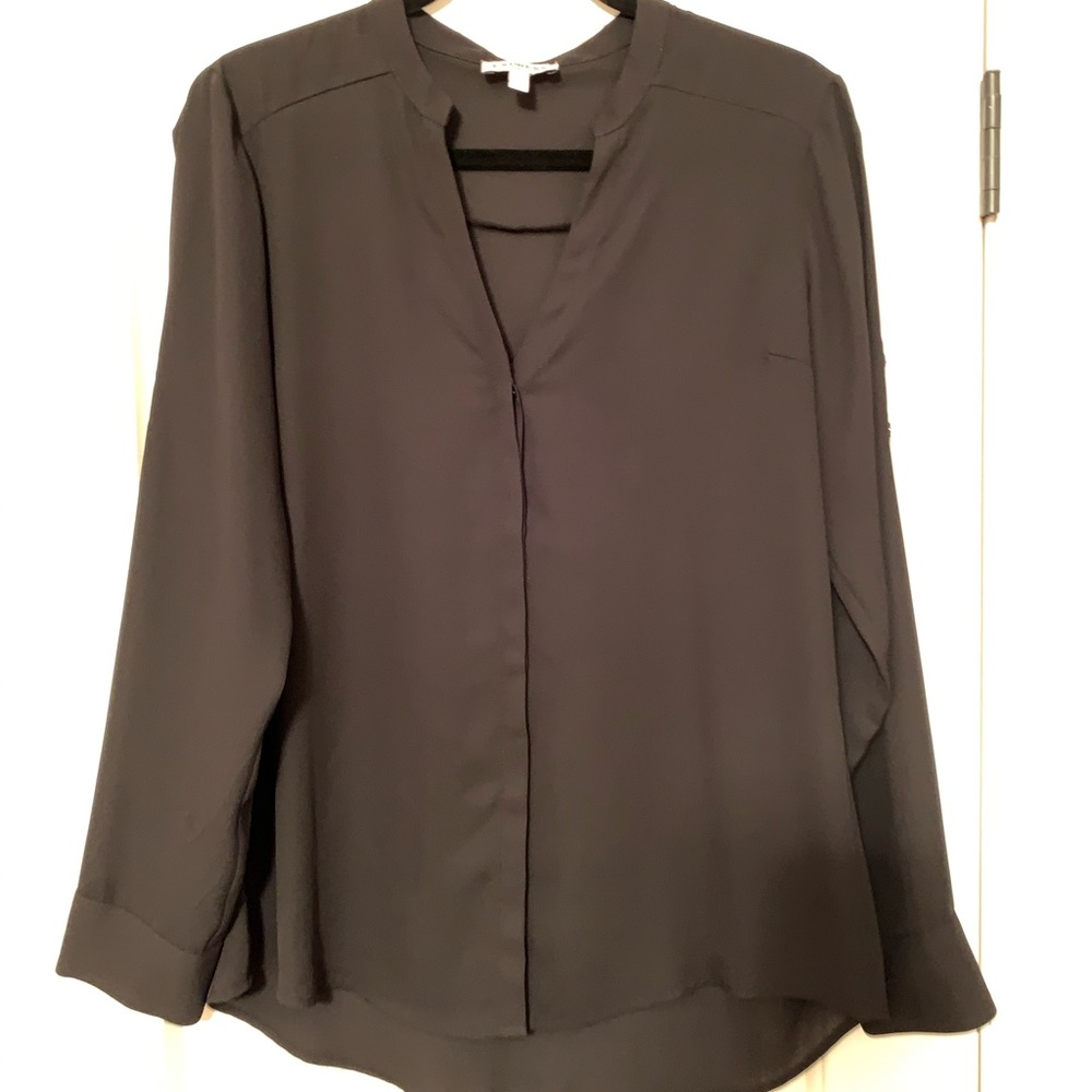 Express Women’s M Slim Fit Button Blouse